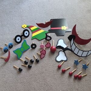 Wooden Snowman Building Kit